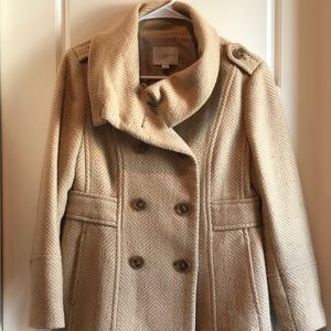 Loft Tailored Petite Peacoat